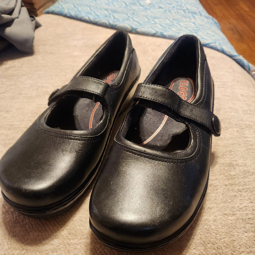 Klogs Bonaventure Women's Ashley Mary Jane Shoe professional black leather 10m